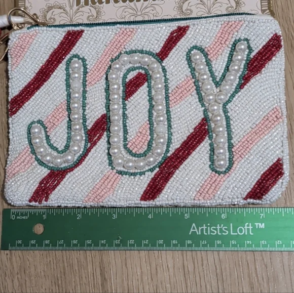 Wandering Moon Handmade In India Beaded Bag Lot: 6 Beaded Pouches & 1 Nag Charm - Picture 11 of 14